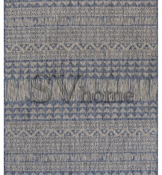 Синтетичний килим ILLUSION OUTDOOR 20 958 , DARK BLUE GREY - высокое качество по лучшей цене в Украине.